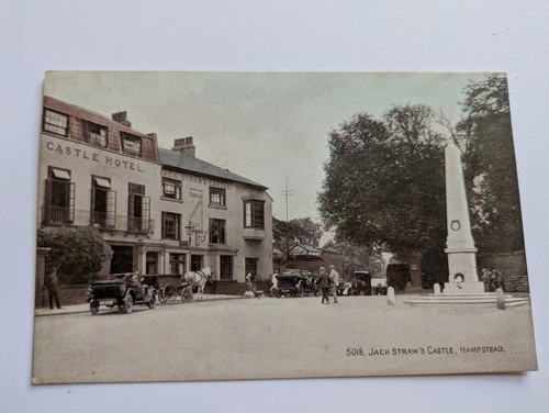 Vintage postcard jack straw - postcard, straw's