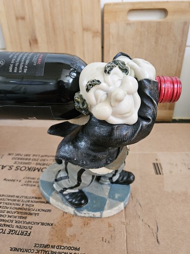 Resin clown figurine - resin,