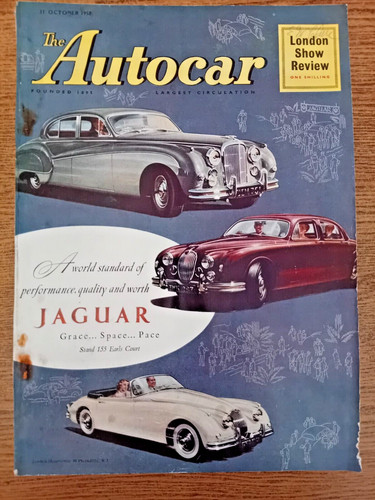 The autocar magazine 1958 - "the,
