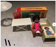 VINTAGE PEDIGREE TINY TOTS MATCHBOX DOLL  PLAY SET - RARE! 