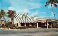 FL, Florida  PAL'S RESTAURANT & YACHT BASIN 2-Locations ROADSIDE Chrome Postcard