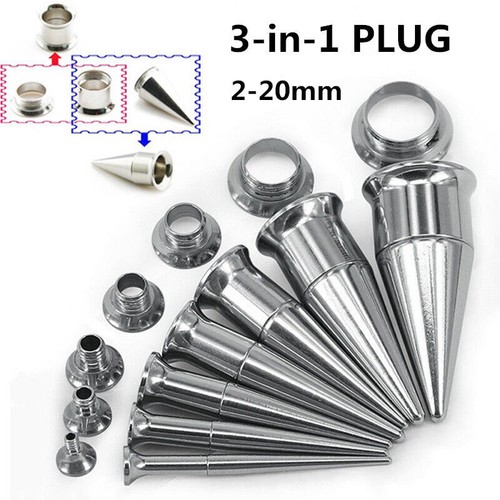 Pair 20mm stainless steel - 1,