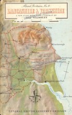 VINTAGE BOOK · LANCASHIRE AND YORKSHIRE · ABOUT BRITAIN Nº9 · 1951 · MAPS