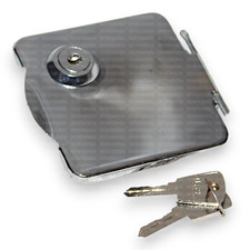 Petrol Tank Flap Lock Cap Compatible With Lambretta Gp Li Sx Tv Chrome