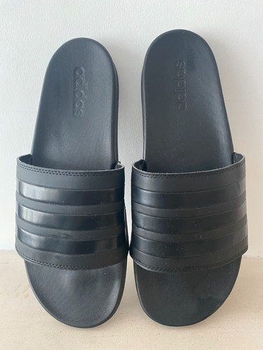 Adidas black sliders size - adidas,