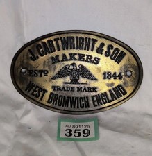 Antique Original Brass Safe