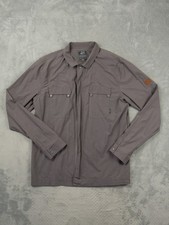 Peaceful Hooligan Utility Zip Up Shacket Men’s Large Mauve Over Shirt