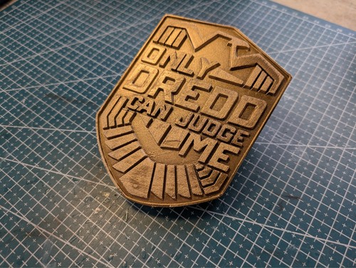 Judge dredd 2000ad inspired - judge,
