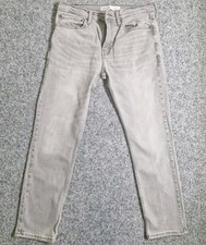 Levi's Signature S37 Slim Fit Jeans Men Grey, Mid-Rise, Stretch W34  L30