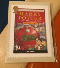 13 HARRY POTTER ROYAL MAIL STAMP CARD SERIES POSTCARDS BOOK COVERS NEW SEALED