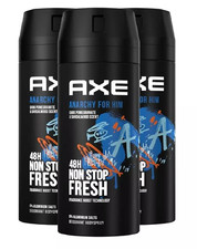 3 x Axe Deodorant Body