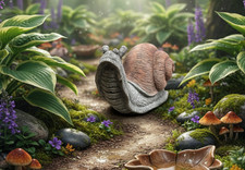 Snail Garden ornament statue