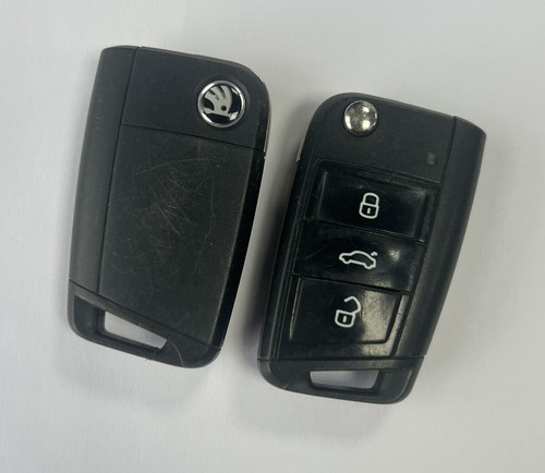 Genuine skoda button remote - 3,