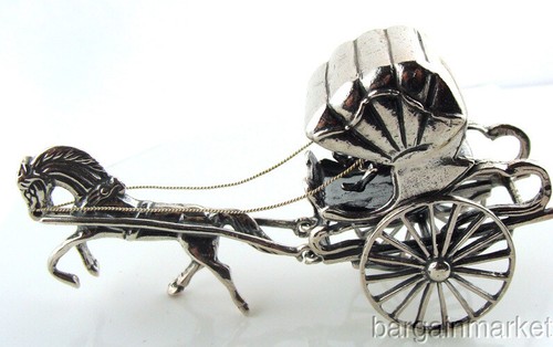 Mini sterling silver horse - mini,