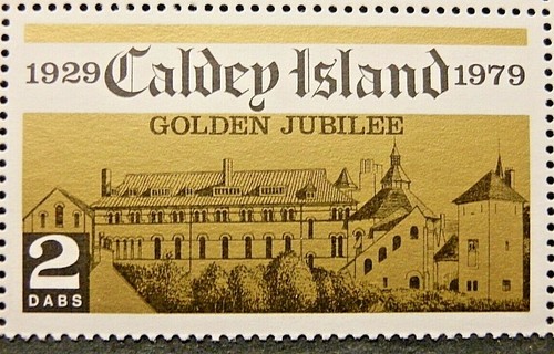 Caldey island 1979 - island, 1979-01