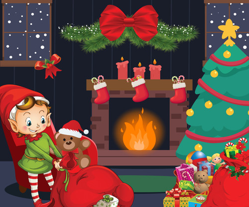 Christmas santas grotto - santas,