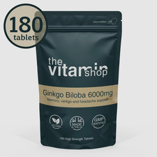 Ginkgo Biloba 6000mg Vegan