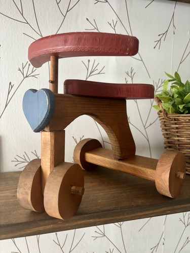 Vintage wooden country heart - vintage,