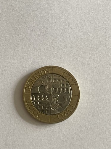 Rare 1707 2007 - pound, coin