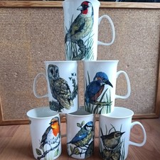 Waterside fine  china mugs set