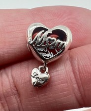 Mum Thank You Heart Charm for