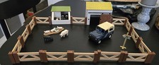 Wooden Pig Sty Farm building & Shed unbranded, With Pigs! & Wooden Fencing!