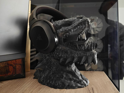 Dragon headset holder desktop - headset,
