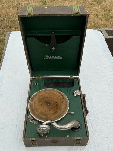 Antique decca portable - antique,