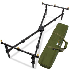 Fishing 3 Rod Pod Stand Solid Low  Carp Tackle