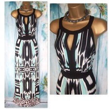 Wallis Maxi Dress Size 14 Aqua