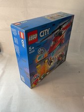 LEGO CITY: Fire Rescue Helicopter (60281) NEW SEALED Corner Box Print Marked