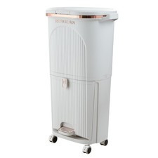 2 Tier Kitchen Rubbish Bin