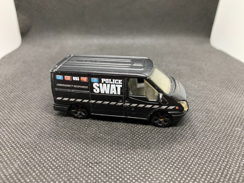Matchbox ford transit black - matchbox,