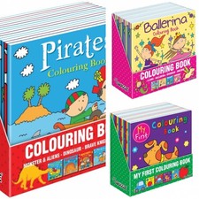 COLOURING BOOK KIDS BOYS GIRLS