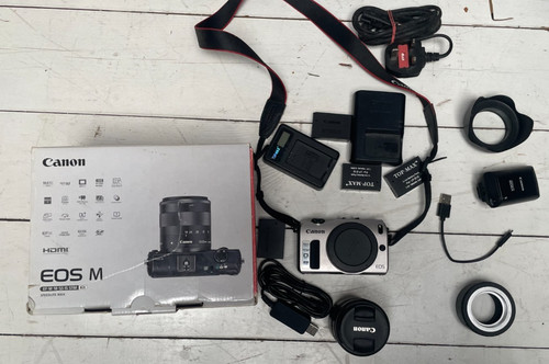 Canon eos camera boxed - m1, camera—boxed