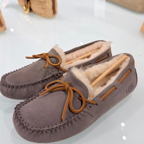 Ugg charcoal suede - charcoal, moccasins