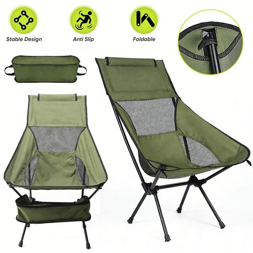 High back camping - camping, chair