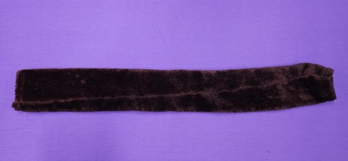 Brown velvet effect horse - 31",
