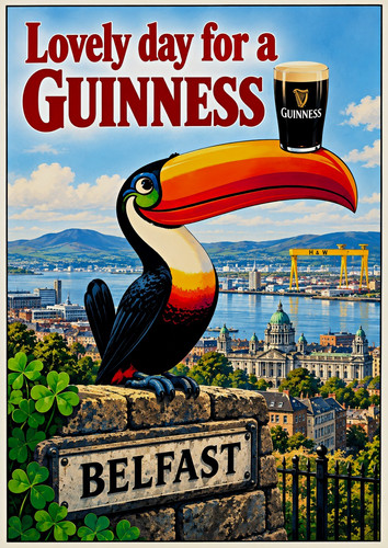 Lovely day for guinness - for, a