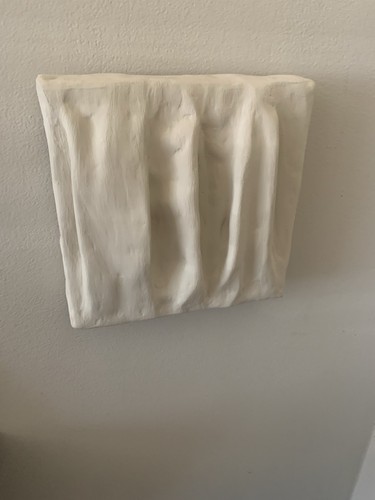 Wall plaster art - plaster,