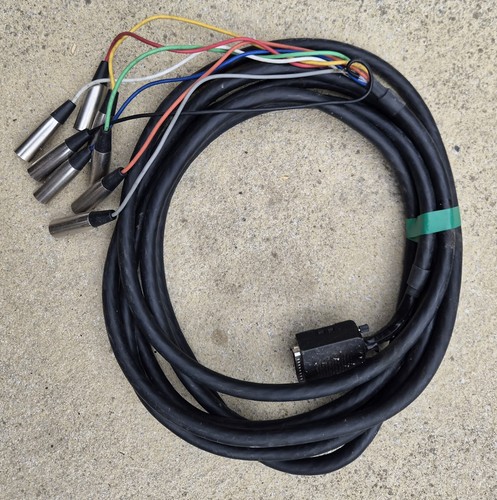 Db25 xlr male 5 meters - db25,