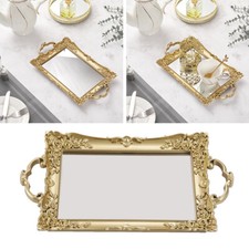 Rectangle Mirror Tray Plate