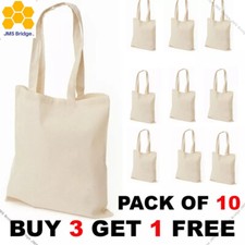 10 CANVAS ECO NATURAL COTTON