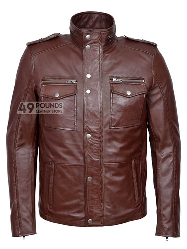 Mens leather jacket - mens,
