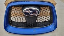 Blue Hawkeye Front Centre Grill For: Subaru Impreza GDA GDB WRX STI 05-07