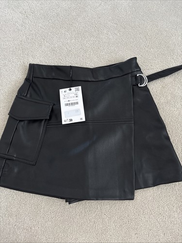 Zara girls faux leather - zara,