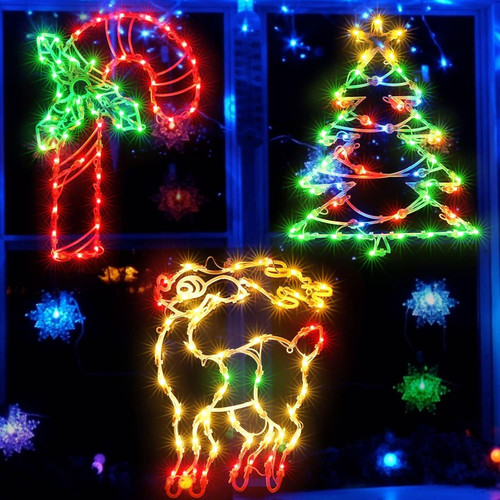 Pack christmas window - 16",