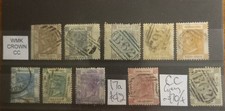 Hong Kong QV 18.. stamps Wmk