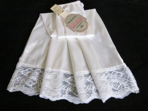 Vintage waist slip silky - waist,