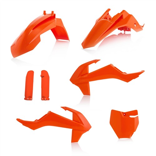 Acerbis full plastic - plastic, orange